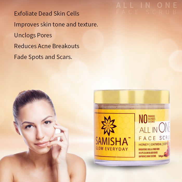 Samisha Organic Face & Lip Exfoliation Kit - Local Option