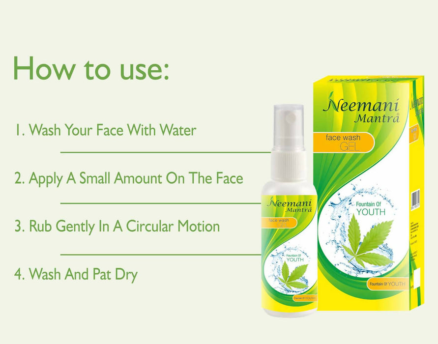 Cyrilpro Neemani Mantra Organic & Purifying Neem Foaming Face Wash For All Skin Type and For Men & Women (60 gm)