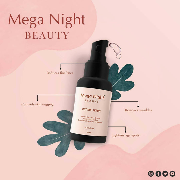 Cyrilpro Mega Night Beauty Face Serum for soother and healthy skin