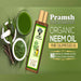 Pramsh Cold Pressed Organic Virgin Neem Oil 50ml Hair Oil Pack Of 2 (100ml) - Local Option