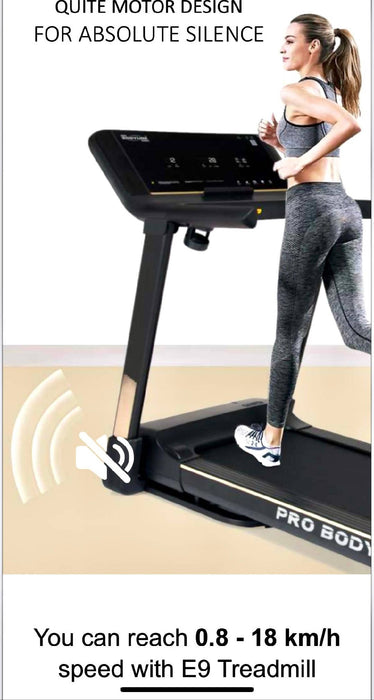 With Luxurious Look Heavy Duty Club Class With AC Motor Fitness Motorised Treadmill