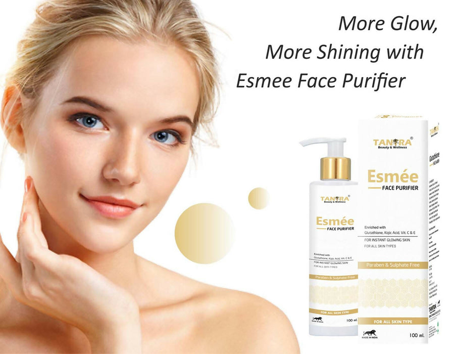 Cyrilpro Esmée Golden Purifier Organic & Luxury Face Wash For All Skin Types|For Men & Women (100 ml)