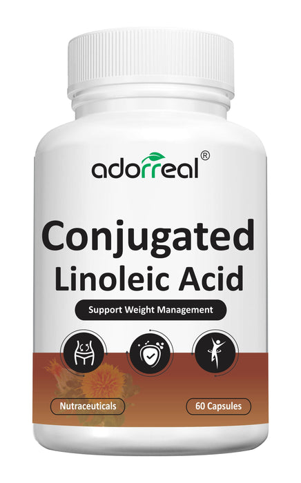 Adorreal CLA Conjugated Linoleic Acid (CLA Fat Burner) | 60 Capsules |