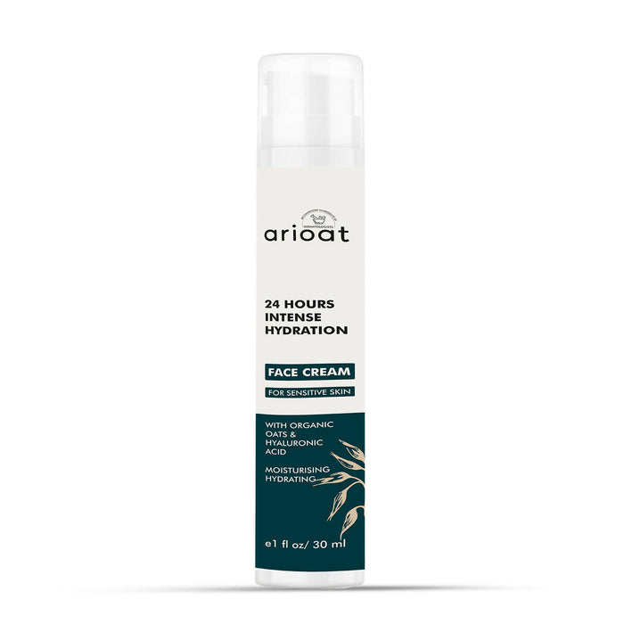 Arioat 24 Hours Intense Hydration Oat face Cream for Senstive Skin - 30 ml