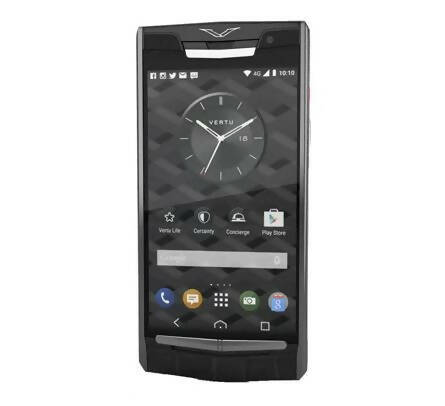 VERTU Signature Touch Silver Black Alligator Leather Luxury Smartphone