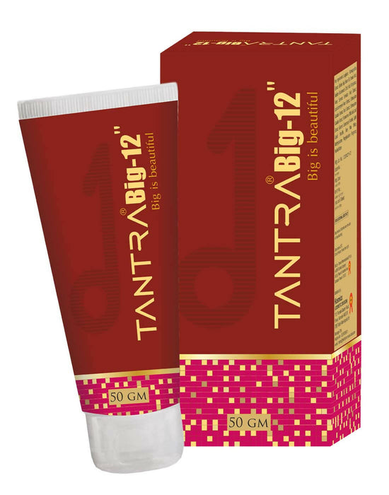 Tantraxx Tantra Big 12 Enlargement Ayurvedic Cream For Men ( 50 gm ) | Pure & Natural