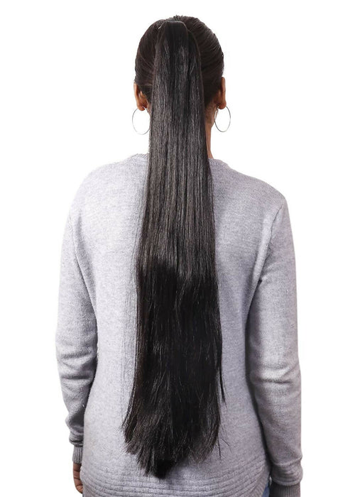 Hair Extensions Synthetic Black Hair Long Straight Wig