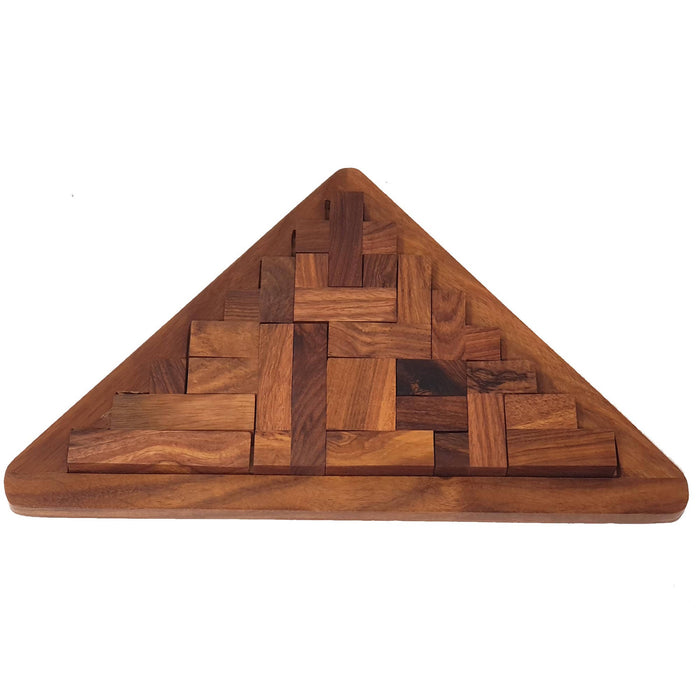 Desi Karigar® Pentameno Tangram Triangle Jigsaw Puzzle Game Handmade