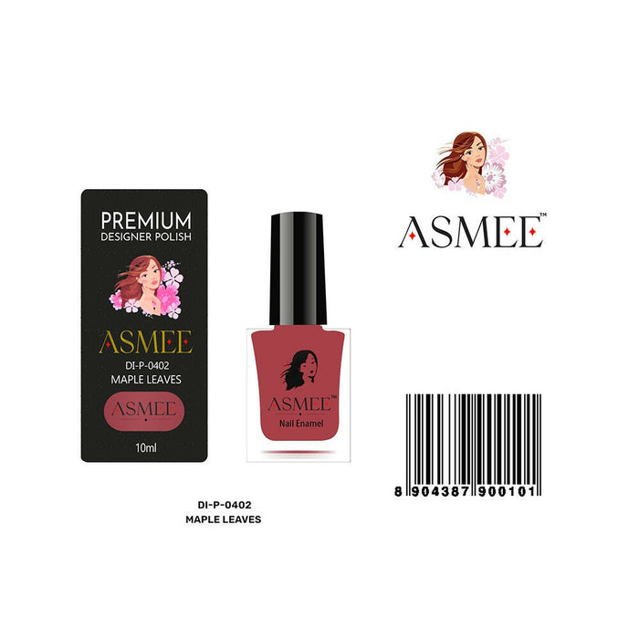 Asmee Premium Nail Polish - Maple Leaves